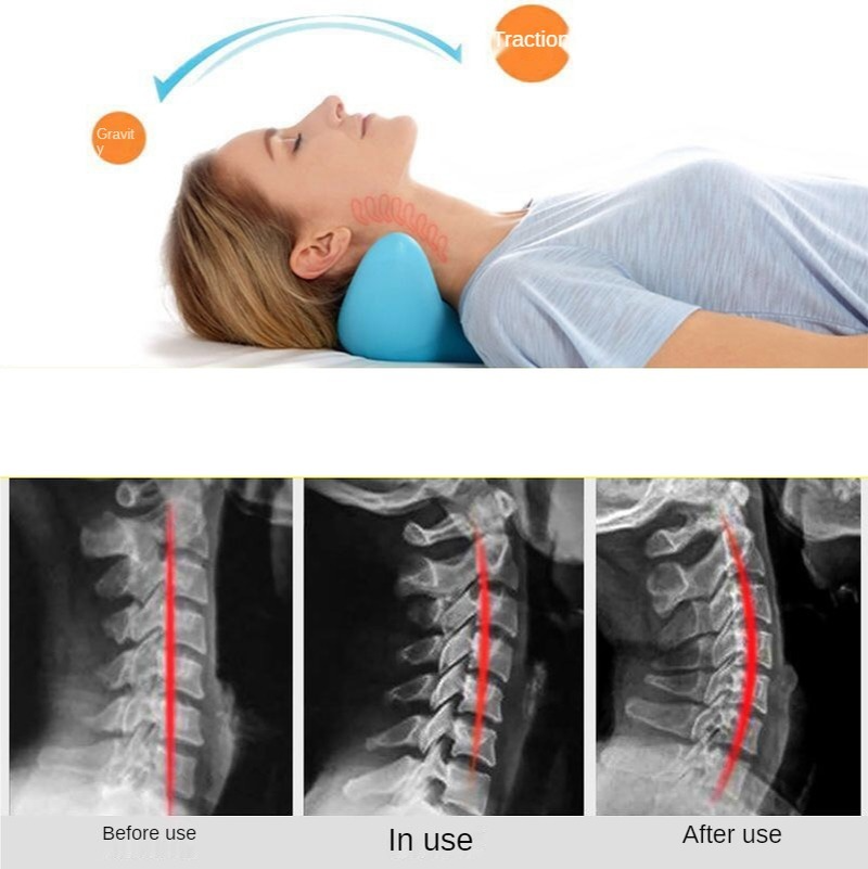 Cervical Spine Pillow Neck Shoulder Massage - Greek Gods Online